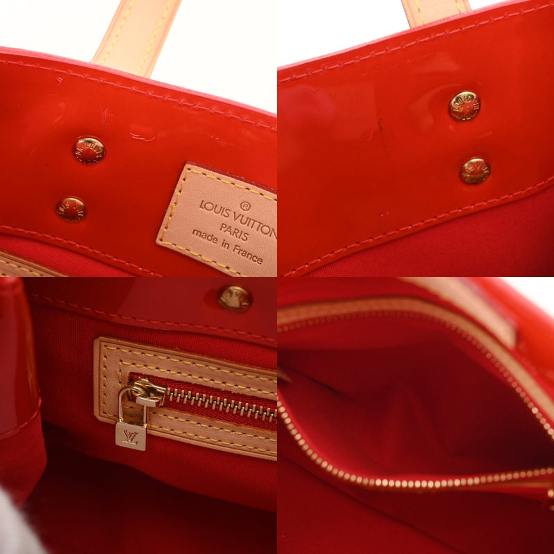 Louis Vuitton ヴェルニ リードPM レッド LOUIS VUITTON ルイヴィトン モノグラムヴェルニ リード PM