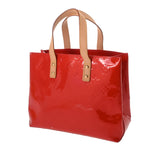 LOUIS VUITTON ルイヴィトン モノグラムヴェルニ リード PM ルージュ M91088 レディース ヴェルニ ハンドバッグ ABランク 中古 銀蔵