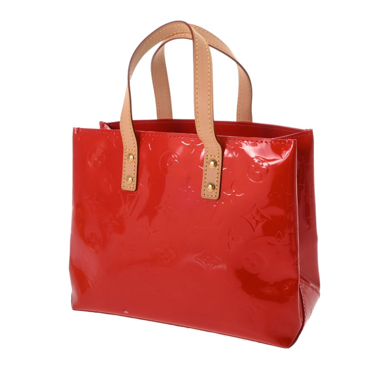 LOUIS VUITTON ルイヴィトン モノグラムヴェルニ リード PM ルージュ M91088 レディース ヴェルニ ハンドバッグ ABランク 中古 銀蔵