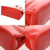 LOUIS VUITTON ルイヴィトン モノグラムヴェルニ リード PM ルージュ M91088 レディース ヴェルニ ハンドバッグ ABランク 中古 銀蔵