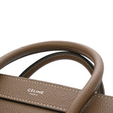 CELINE セリーヌ ラゲージ ナノ 2WAY スリ 189243 レディース ドラムドカーフ ハンドバッグ Aランク 中古 銀蔵