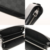 LOUIS VUITTON ルイヴィトン ダミエグラフィット ジッピー XL トラベルケース ブラック N41503 メンズ ダミエキャンバス 長財布 ABランク 中古 銀蔵
