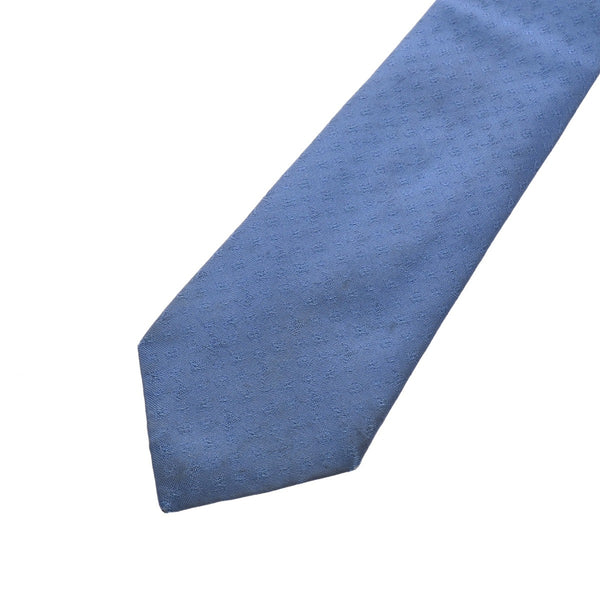 LOUIS VUITTON ルイヴィトン クラヴァット モノグラムミッシム ブルー M70345 メンズ シルク100％ ネクタイ Bランク 中古 銀蔵