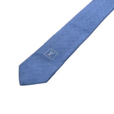 LOUIS VUITTON ルイヴィトン クラヴァット モノグラムミッシム ブルー M70345 メンズ シルク100％ ネクタイ Bランク 中古 銀蔵