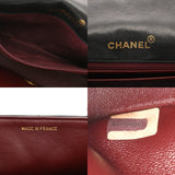 CHANEL シャネル ダイアナ チェーンショルダー 22cm ブラック A01164 レディース ラムスキン ショルダーバッグ Bランク 中古 銀蔵