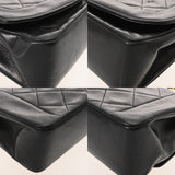 CHANEL シャネル ダイアナ チェーンショルダー 22cm ブラック A01164 レディース ラムスキン ショルダーバッグ Bランク 中古 銀蔵