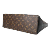 LOUIS VUITTON ルイヴィトン モノグラム マカサー ウィークエンド トート PM 2WAY ブラウン/ノワール M45734 メンズ モノグラムマカサー トートバッグ Aランク 中古 銀蔵