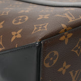 LOUIS VUITTON ルイヴィトン モノグラム マカサー ウィークエンド トート PM 2WAY ブラウン/ノワール M45734 メンズ モノグラムマカサー トートバッグ Aランク 中古 銀蔵