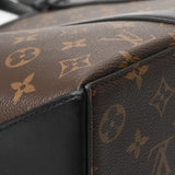 LOUIS VUITTON ルイヴィトン モノグラム マカサー ウィークエンド トート PM 2WAY ブラウン/ノワール M45734 メンズ モノグラムマカサー トートバッグ Aランク 中古 銀蔵