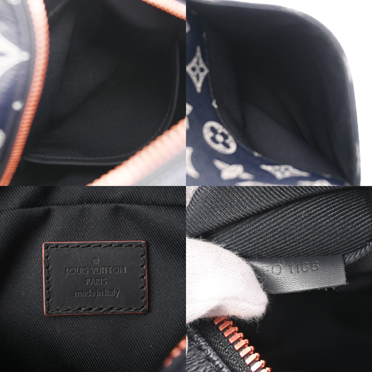 LOUIS VUITTON ルイヴィトン モノグラム インク ダヌーブ PM アップ
