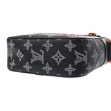 LOUIS VUITTON ルイヴィトン モノグラム インク ダヌーブ PM アップサイドダウン ネイビー M43678 メンズ モノグラムキャンバス ショルダーバッグ Aランク 中古 銀蔵