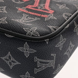 LOUIS VUITTON ルイヴィトン モノグラム インク ダヌーブ PM アップサイドダウン ネイビー M43678 メンズ モノグラムキャンバス ショルダーバッグ Aランク 中古 銀蔵