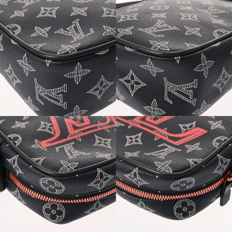 LOUIS VUITTON ルイヴィトン モノグラム インク ダヌーブ PM アップ