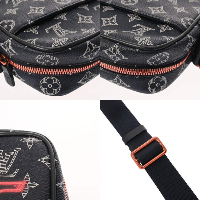 LOUIS VUITTON ルイヴィトン モノグラム インク ダヌーブ PM アップ