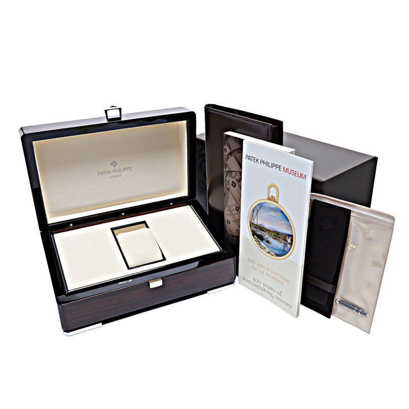 パテックフィリップ コンプリケーション アニュアルカレンダー トラベルタイム 5326G-001 ブラック メンズ 腕時計 自動巻き 中古 銀蔵