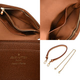 LOUIS VUITTON ルイヴィトン モノグラム ウォレットオンチェーンアイビー ブラウン M82509 レディース モノグラムキャンバス ショルダーバッグ Aランク 中古 銀蔵