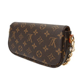 LOUIS VUITTON ルイヴィトン モノグラム ウォレットオンチェーンアイビー ブラウン M82509 レディース モノグラムキャンバス ショルダーバッグ Aランク 中古 銀蔵