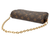 LOUIS VUITTON ルイヴィトン モノグラム ウォレットオンチェーンアイビー ブラウン M82509 レディース モノグラムキャンバス ショルダーバッグ Aランク 中古 銀蔵