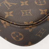 LOUIS VUITTON ルイヴィトン モノグラム ウォレットオンチェーンアイビー ブラウン M82509 レディース モノグラムキャンバス ショルダーバッグ Aランク 中古 銀蔵