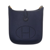 HERMES エルメス エヴリン TPM アマゾン ブルーアンクル C刻印(2018年頃) レディース トリヨンクレマンス ショルダーバッグ Aランク 中古 銀蔵
