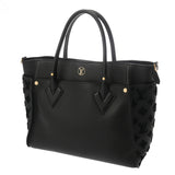 LOUIS VUITTON ルイヴィトン モノグラム オンマイサイド MM 2WAY ノワール M53826 レディース カーフ ハンドバッグ ABランク 中古 銀蔵
