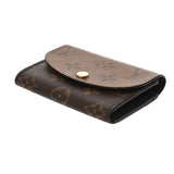 LOUIS VUITTON ルイヴィトン モノグラム リバース ポルトモネロザリ ブラウン M82333 レディース モノグラムキャンバス コインケース Aランク 中古 銀蔵