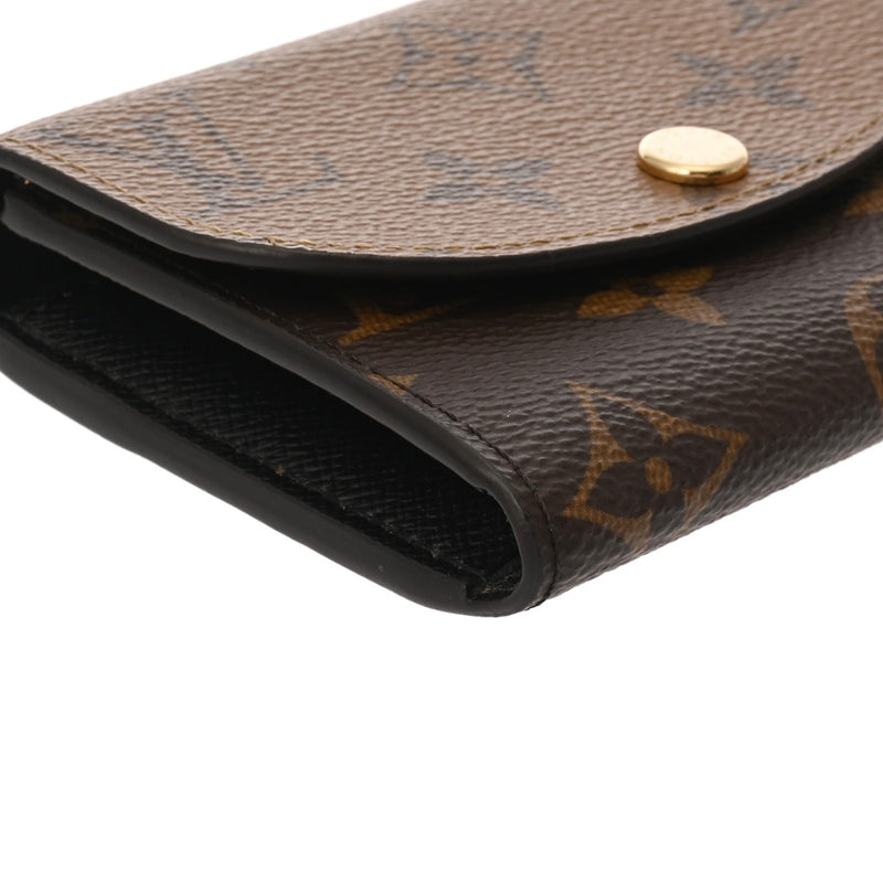 LOUIS VUITTON ルイヴィトン モノグラム リバース ポルトモネロザリ ブラウン M82333 レディース モノグラムキャンバス コインケース Aランク 中古 銀蔵