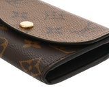 LOUIS VUITTON ルイヴィトン モノグラム リバース ポルトモネロザリ ブラウン M82333 レディース モノグラムキャンバス コインケース Aランク 中古 銀蔵