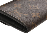 LOUIS VUITTON ルイヴィトン モノグラム リバース ポルトモネロザリ ブラウン M82333 レディース モノグラムキャンバス コインケース Aランク 中古 銀蔵