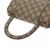 GUCCI グッチ アワーグラス スモール ザ ハッカープロジェクト バレンシアガコラボ グレージュ 681697 レディース PVC ハンドバッグ ABランク 中古 銀蔵