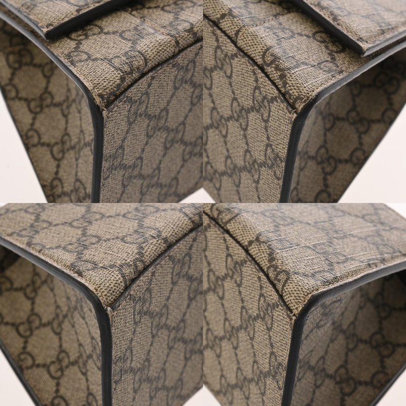 GUCCI グッチ アワーグラス スモール ザ ハッカープロジェクト バレンシアガコラボ グレージュ 681697 レディース PVC ハンドバッグ ABランク 中古 銀蔵