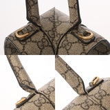 GUCCI グッチ アワーグラス スモール ザ ハッカープロジェクト バレンシアガコラボ グレージュ 681697 レディース PVC ハンドバッグ ABランク 中古 銀蔵