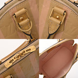 LOUIS VUITTON ルイヴィトン モノグラムヴェルニ アルマ BB デュンヌ M90970 レディース ヴェルニ ハンドバッグ ABランク 中古 銀蔵