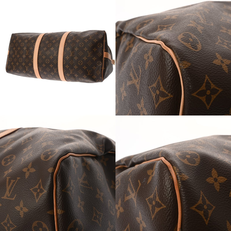 LOUIS VUITTON ルイヴィトン モノグラム キーポルバンドリエール 50 現行モデル ブラウン M41416 レディース モノグラムキャンバス ボストンバッグ ABランク 中古 銀蔵