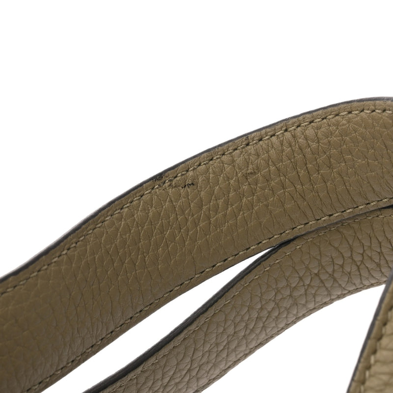 HERMES エルメス ピコタンロック MM セージ Z刻印(2021年頃) レディース トリヨンクレマンス ハンドバッグ Aランク 中古 銀蔵