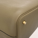 HERMES エルメス ピコタンロック MM セージ Z刻印(2021年頃) レディース トリヨンクレマンス ハンドバッグ Aランク 中古 銀蔵