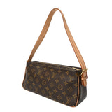 LOUIS VUITTON ルイヴィトン モノグラム ヴィバシテ MM セミショルダー ブラウン M51164 レディース モノグラムキャンバス ショルダーバッグ Aランク 中古 銀蔵