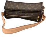 LOUIS VUITTON ルイヴィトン モノグラム ヴィバシテ MM セミショルダー ブラウン M51164 レディース モノグラムキャンバス ショルダーバッグ Aランク 中古 銀蔵
