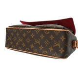 LOUIS VUITTON ルイヴィトン モノグラム ヴィバシテ MM セミショルダー ブラウン M51164 レディース モノグラムキャンバス ショルダーバッグ Aランク 中古 銀蔵