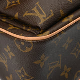 LOUIS VUITTON ルイヴィトン モノグラム ヴィバシテ MM セミショルダー ブラウン M51164 レディース モノグラムキャンバス ショルダーバッグ Aランク 中古 銀蔵