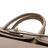 HERMES エルメス バーキン 35 エトゥープ □N刻印(2010年頃) ユニセックス ヴォーエプソン ハンドバッグ Aランク 中古 銀蔵