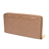 LOUIS VUITTON ルイヴィトン モノグラムヴェルニ ジッピーウォレット ローズゴールド M90603 ユニセックス モノグラムヴェルニ 長財布 Aランク 中古 銀蔵