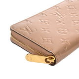 LOUIS VUITTON ルイヴィトン モノグラムヴェルニ ジッピーウォレット ローズゴールド M90603 ユニセックス モノグラムヴェルニ 長財布 Aランク 中古 銀蔵