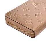 LOUIS VUITTON ルイヴィトン モノグラムヴェルニ ジッピーウォレット ローズゴールド M90603 ユニセックス モノグラムヴェルニ 長財布 Aランク 中古 銀蔵