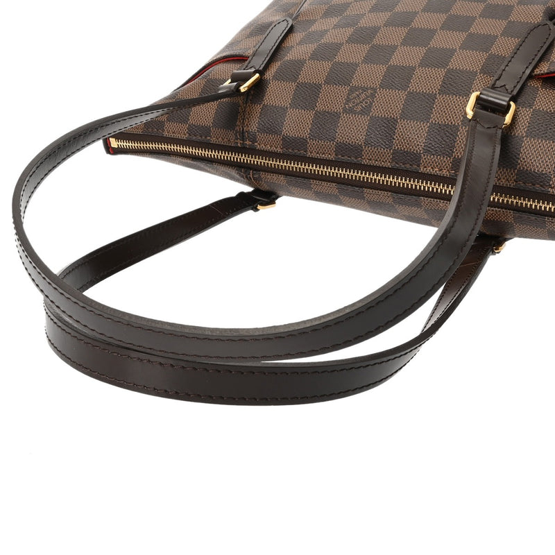 LOUIS VUITTON ルイヴィトン ダミエ トータリーPM 新型 ブラウン N41282 レディース ダミエキャンバス トートバッグ Aランク 中古 銀蔵