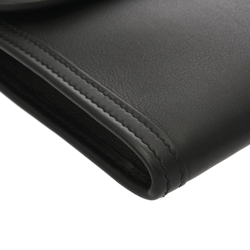 HERMES エルメス ジジェ エラン 29 ブラック C刻印(2018年頃) ユニセックス ヴォースイフト クラッチバッグ Aランク 中古 銀蔵