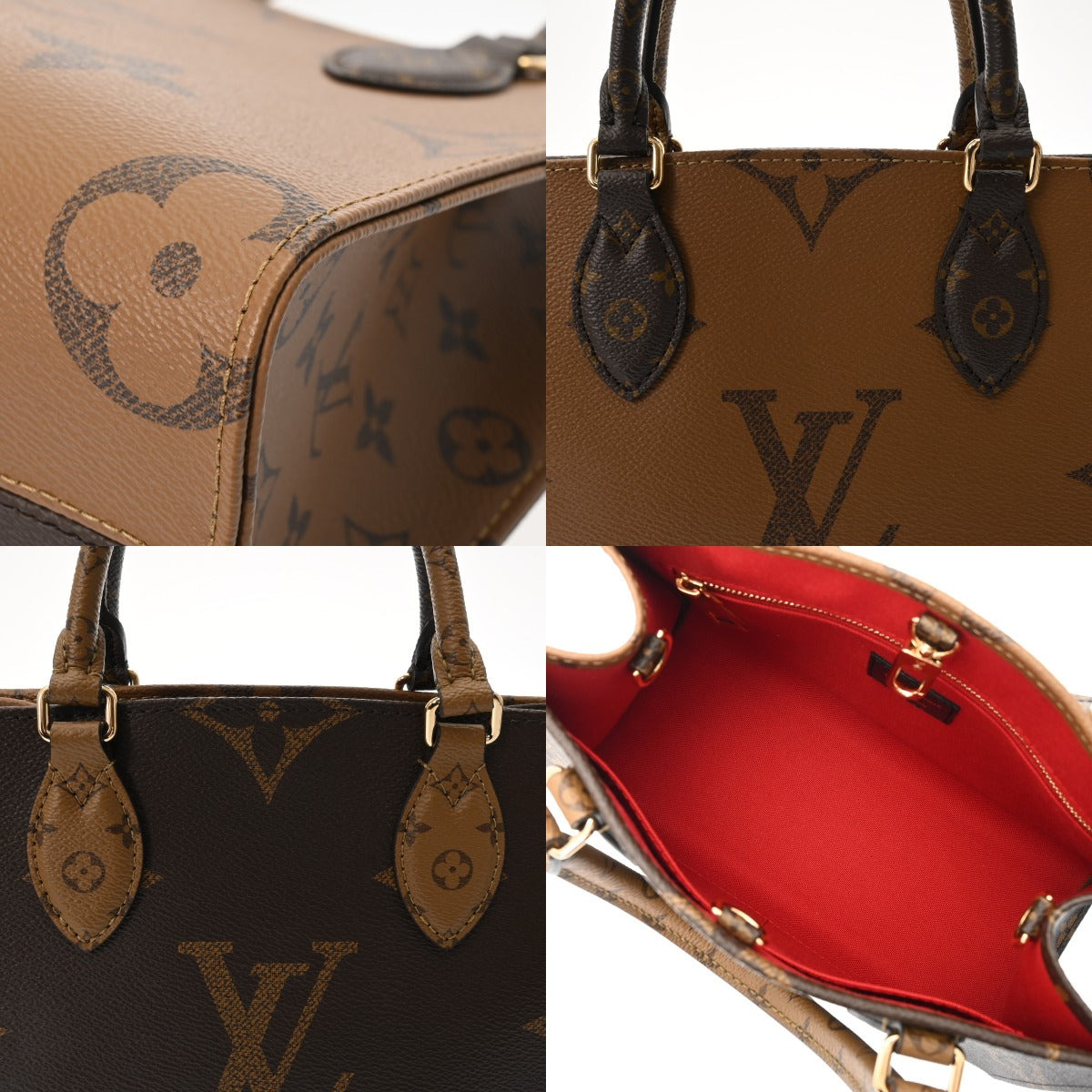 LOUIS VUITTON ルイヴィトン モノグラムリバース オンザゴー PM