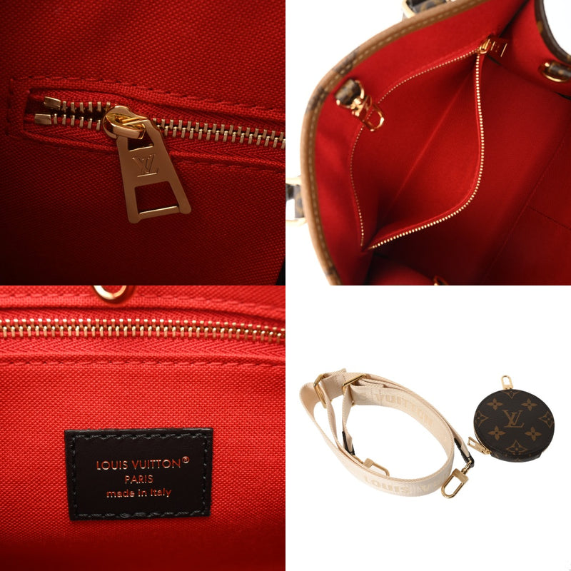 LOUIS VUITTON ルイヴィトン モノグラムリバース オンザゴー PM