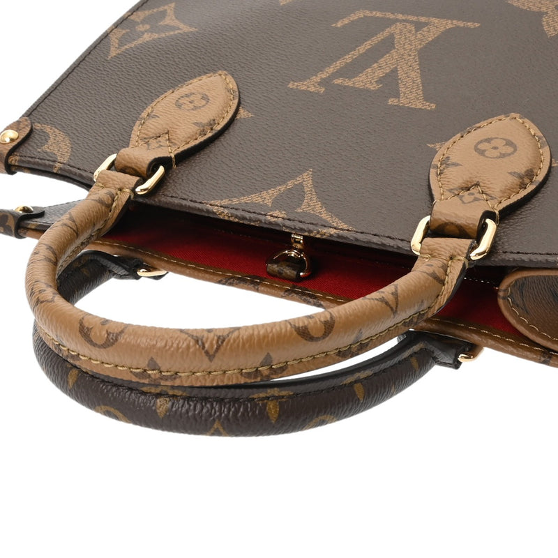 LOUIS VUITTON ルイヴィトン モノグラムリバース オンザゴー PM