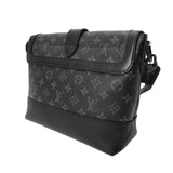 LOUIS VUITTON ルイヴィトン モノグラムエクリプス ソミュール メッセンジャー ブラック M45911 ユニセックス モノグラムエクリプスキャンバス ショルダーバッグ Aランク 中古 銀蔵